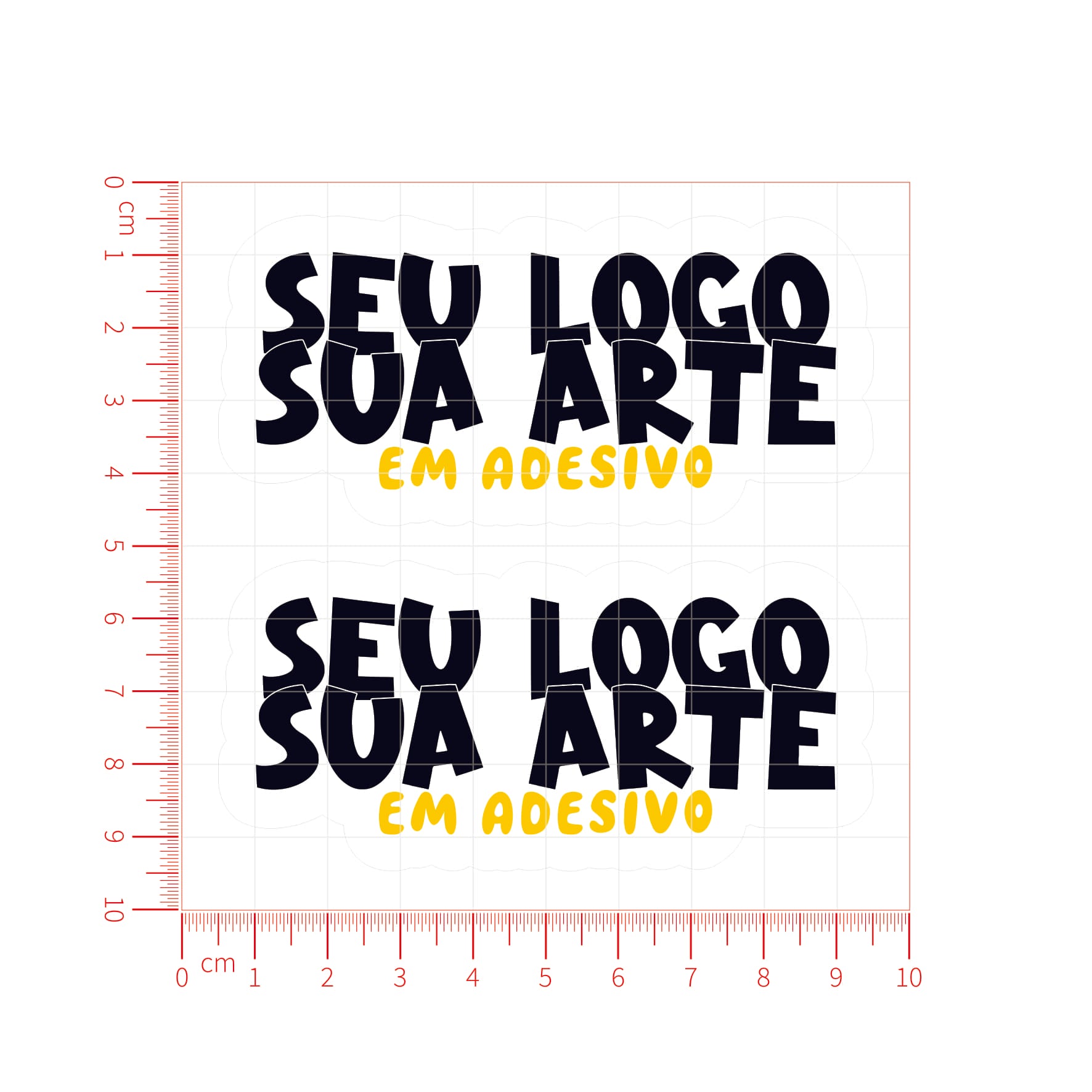 Adesivo Vinil Transparente Fosco Com Corte Especial