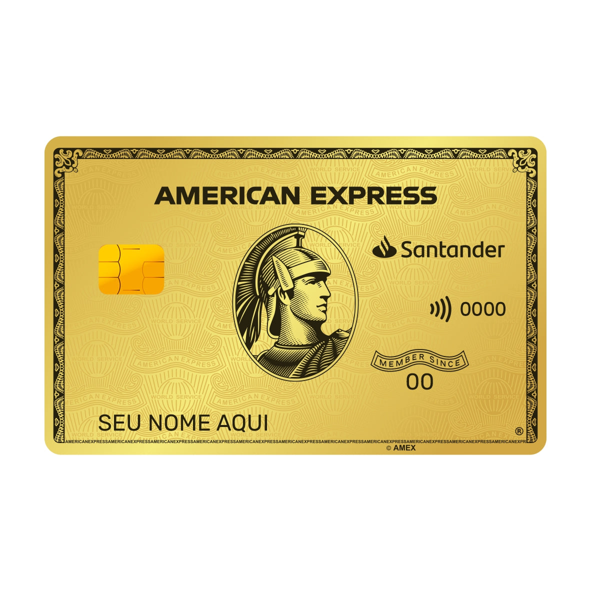 WONDCARD - Cartão De Metal - Amex Gold