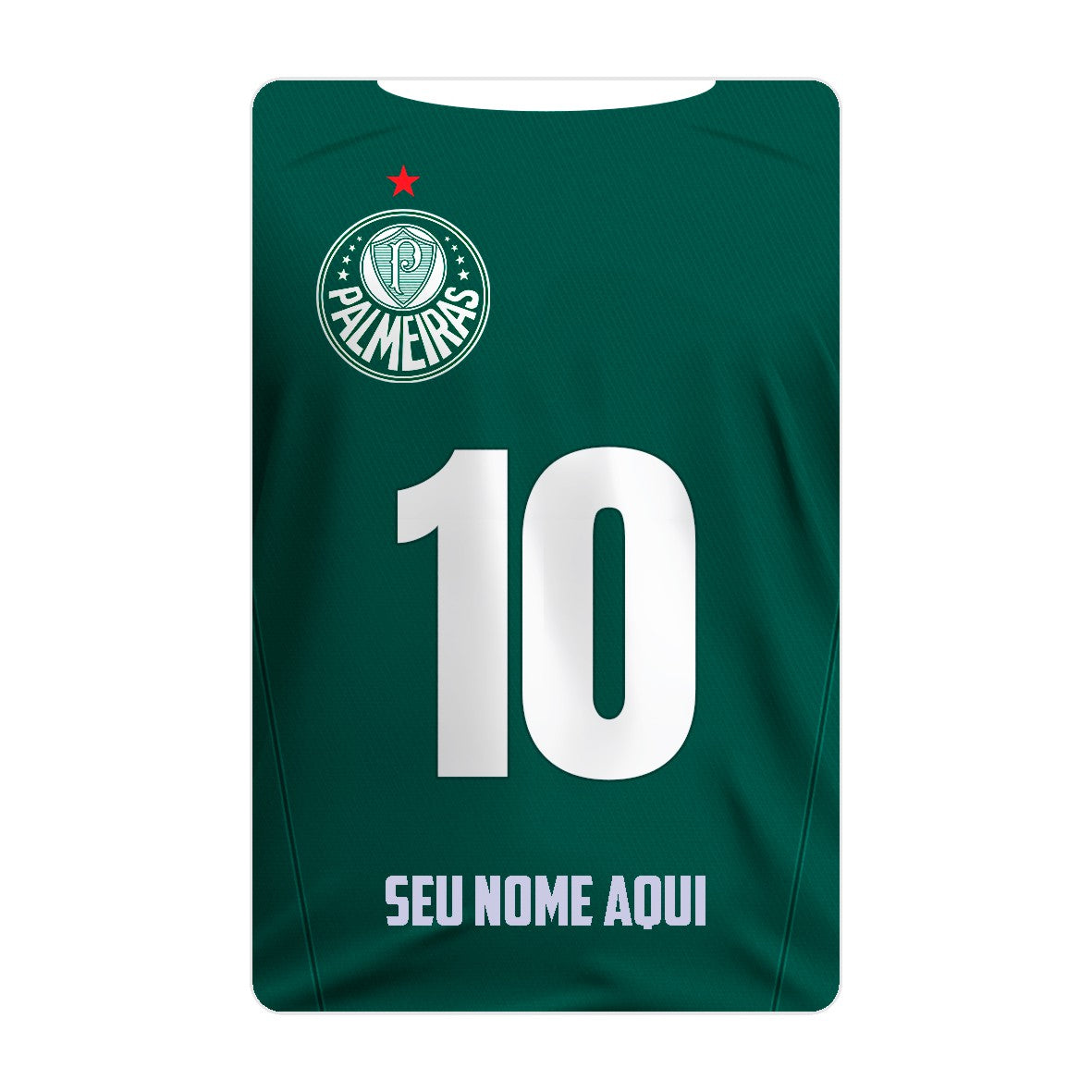 CAPACARD - Película Adesiva Para Cartão Frente e Verso - Manto Sagrado Palmeiras
