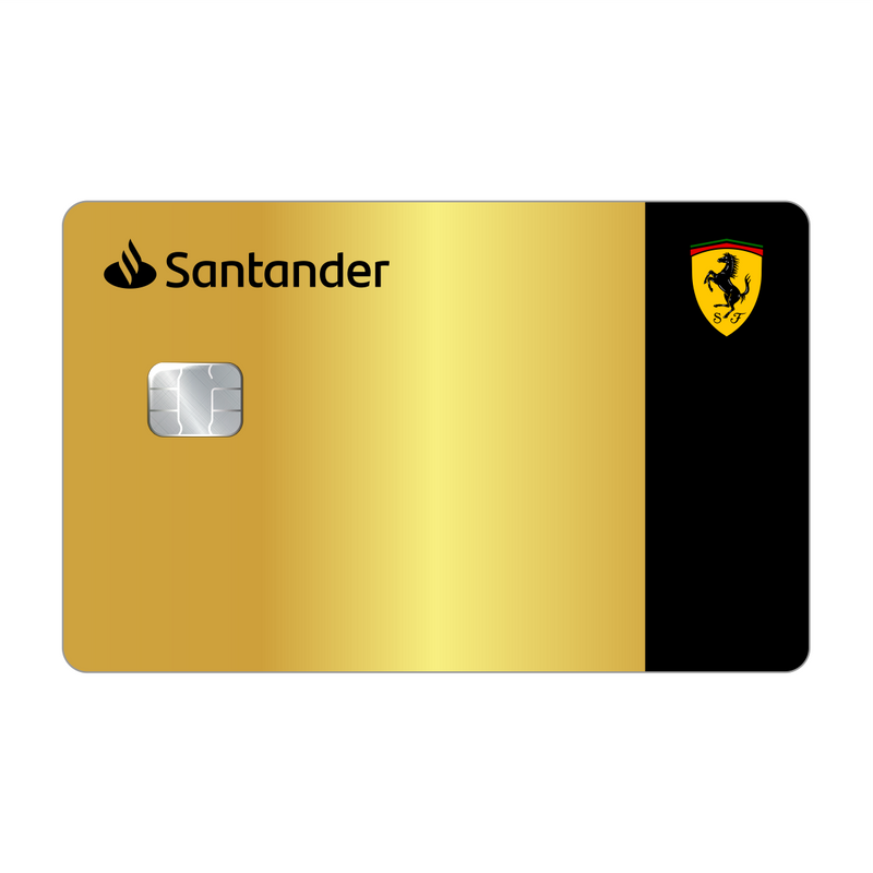 WONDCARD Santander Ferrari Gold