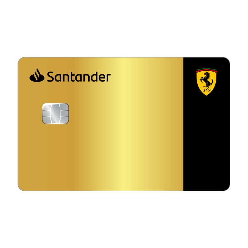 CAPACARD Santander Ferrari Oro