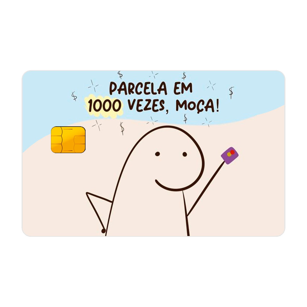CAPACARD - Película Adesiva Para Cartão - Parcela Em 1000 Vezes Moça