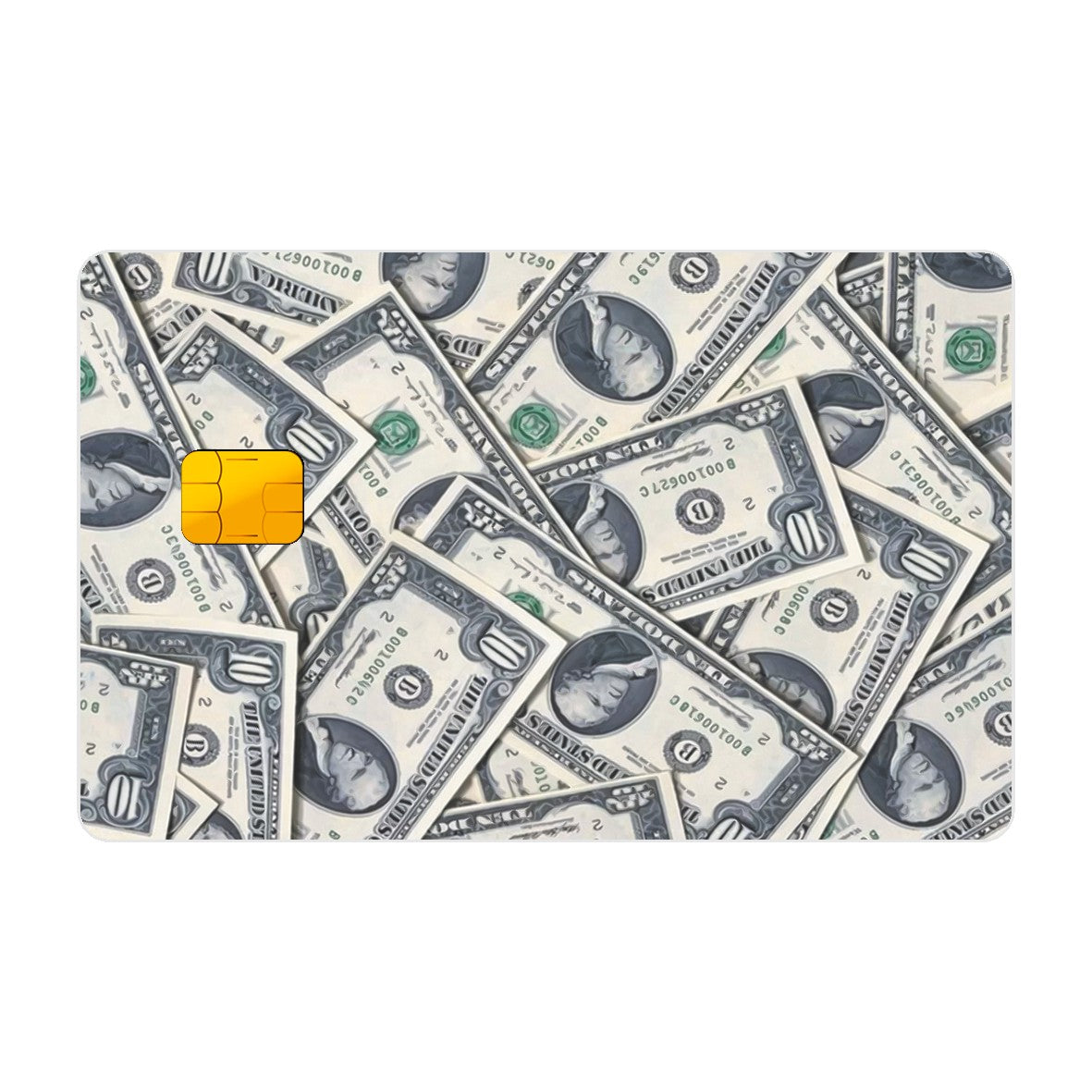 CAPACARD - Película Adesiva Para Cartão - 10 Dólar
