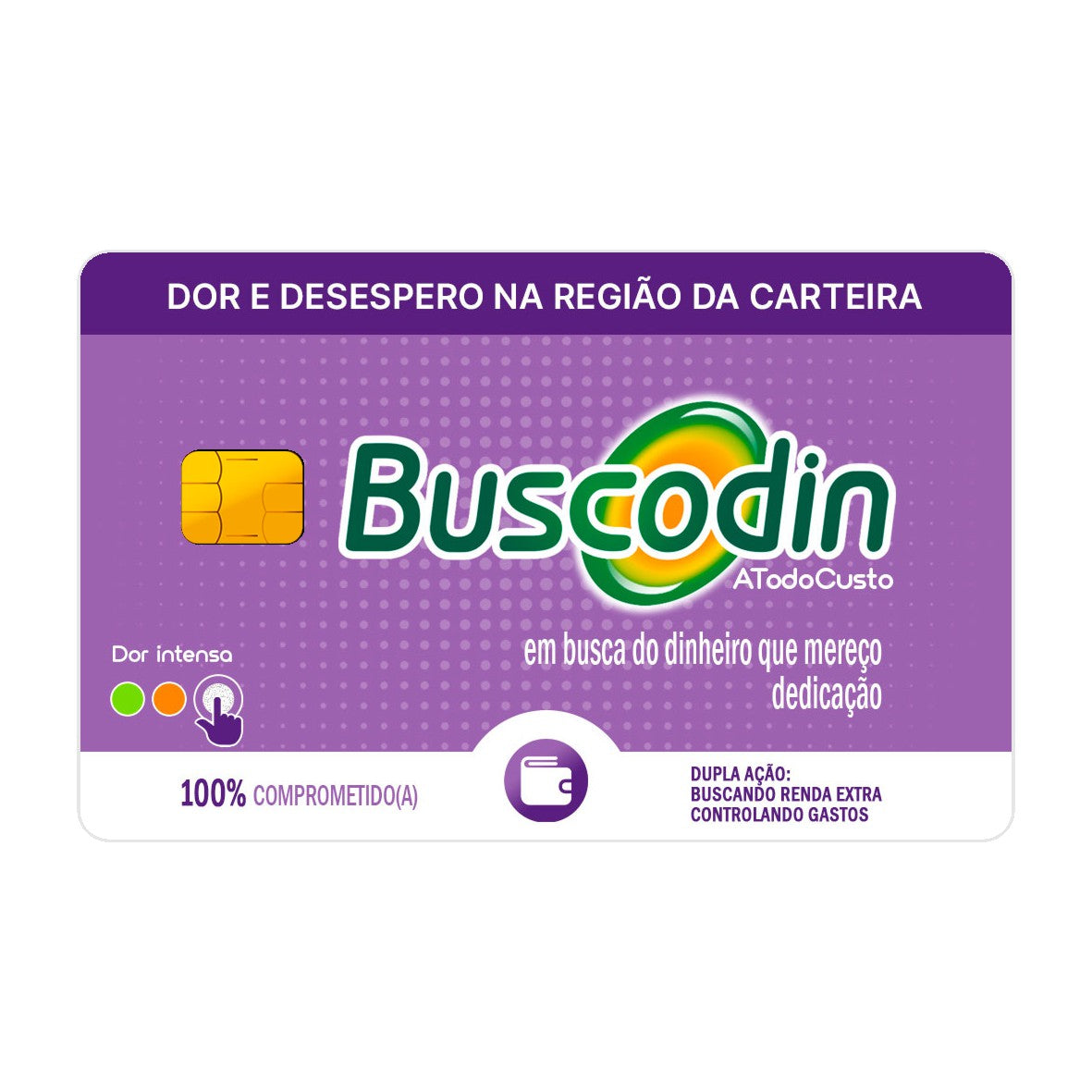 CAPACARD - Película Adesiva Para Cartão - Buscodin