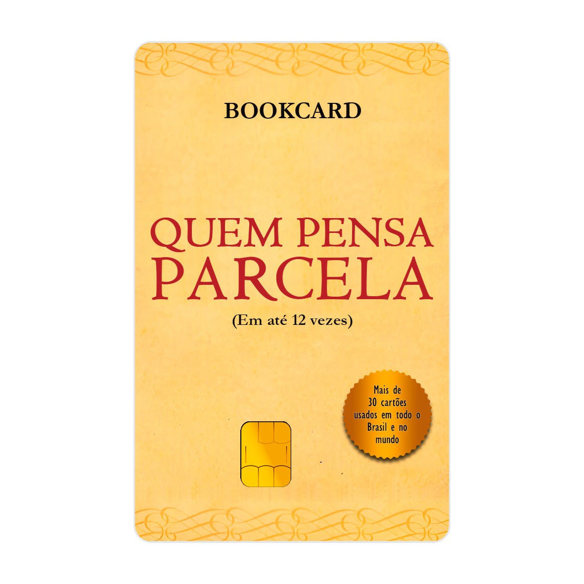 CAPACARD - Película Adesiva Para Cartão - Quem Pensa Parcela