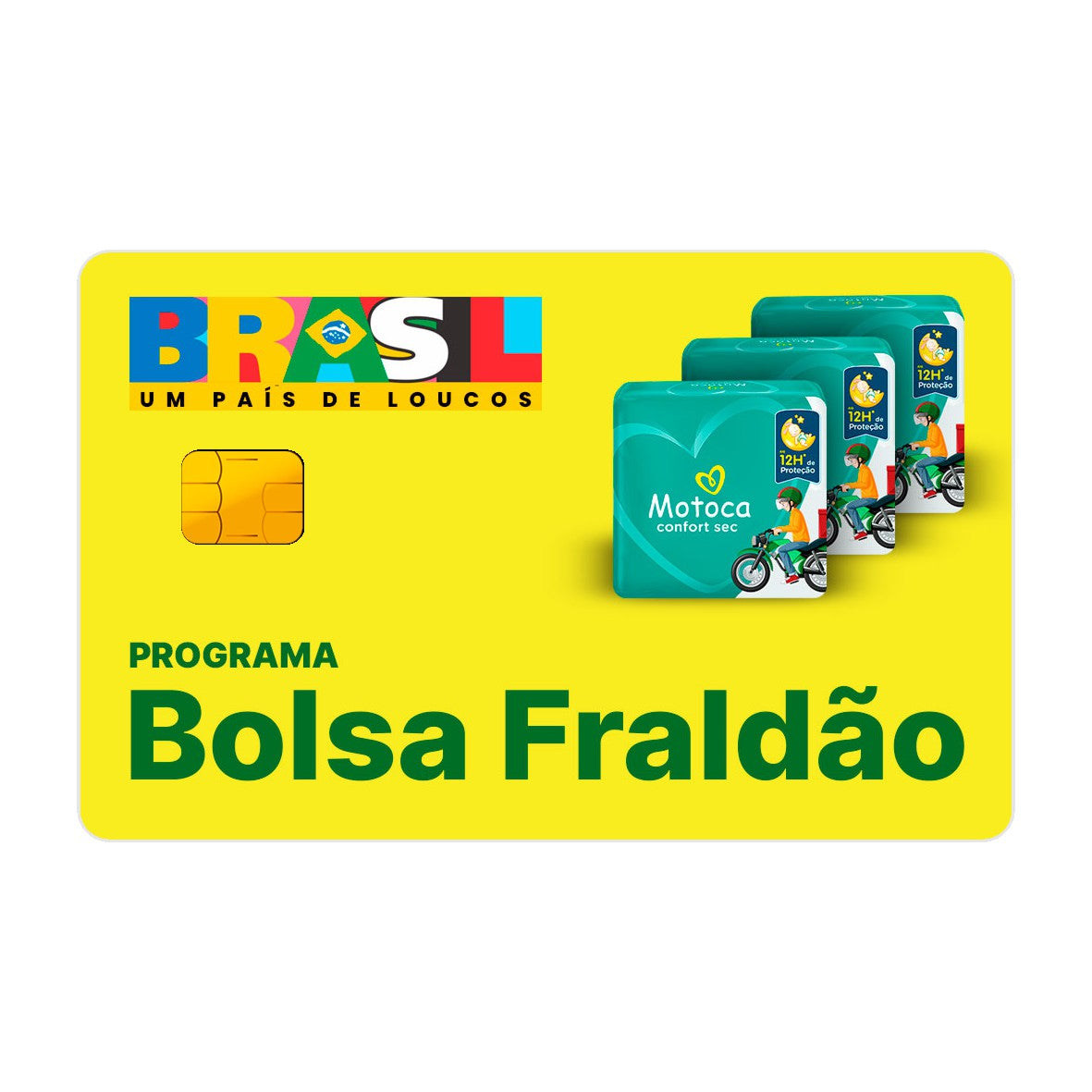 CAPACARD - Película Adesiva Para Cartão - Bolsa Fraldão