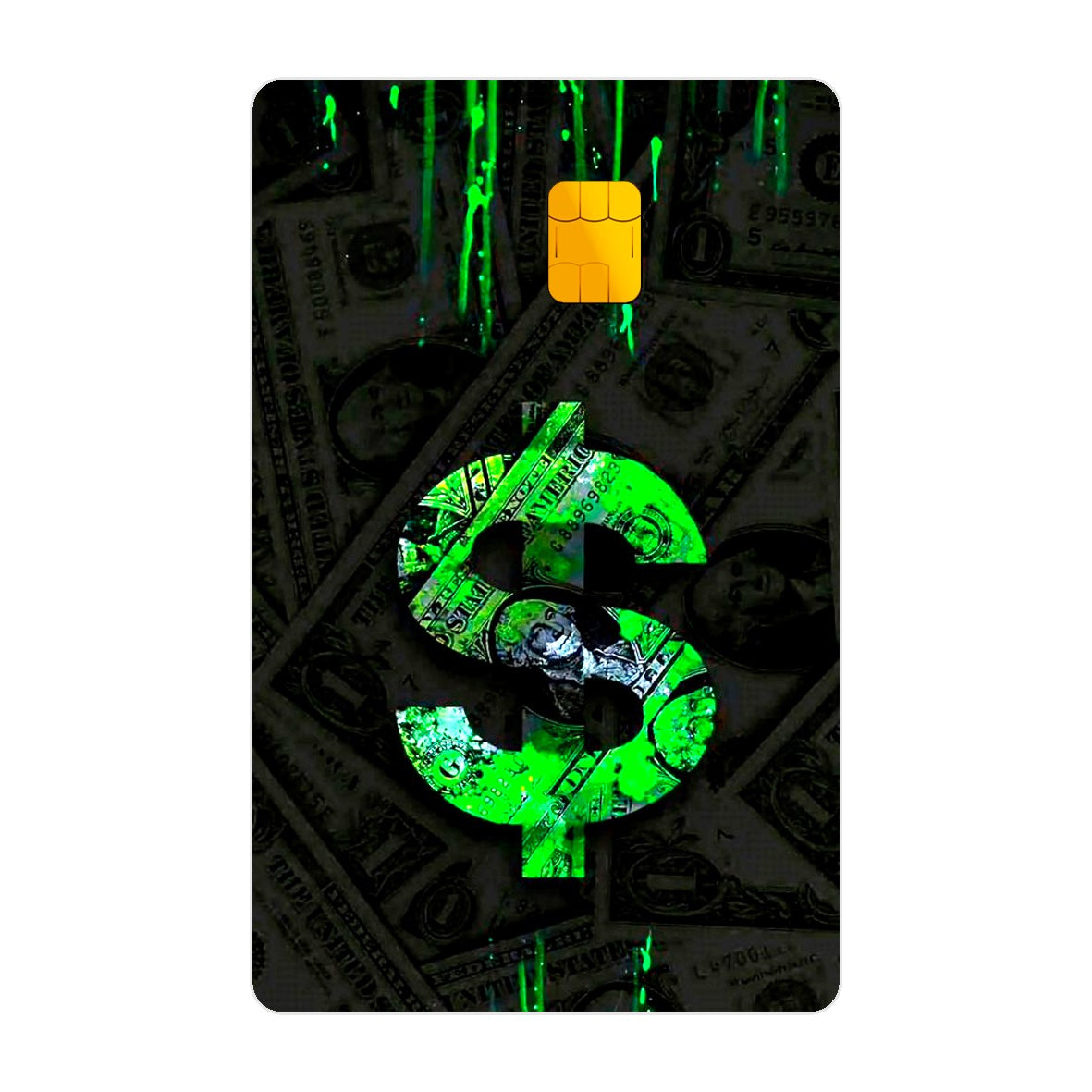 CAPACARD - Película Adesiva Para Cartão - Cifrão