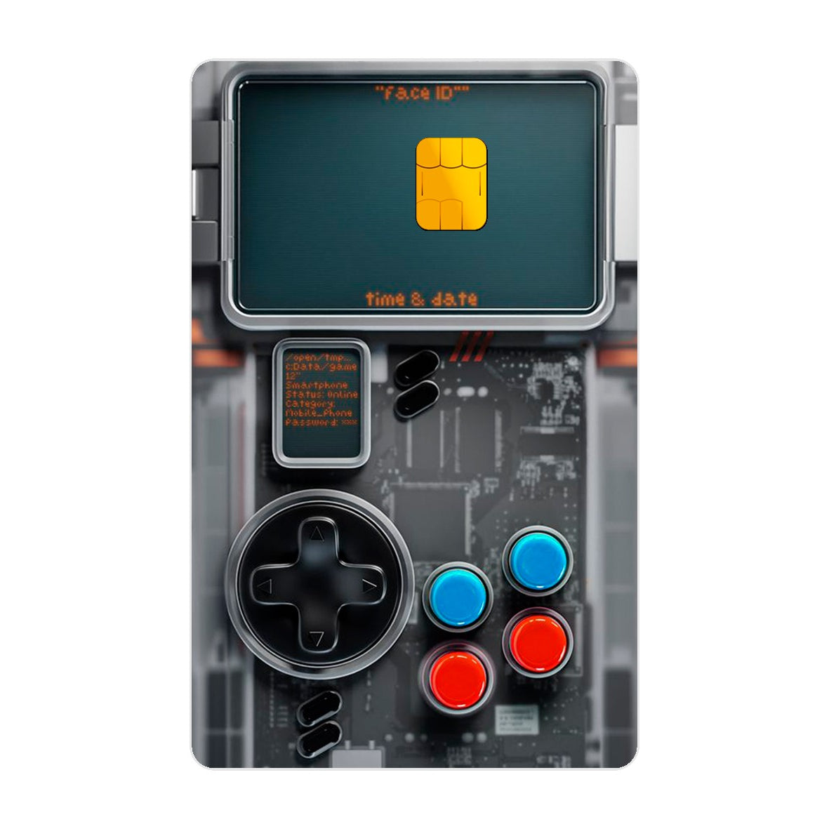 CAPACARD - Película Adesiva Para Cartão - Game Boy