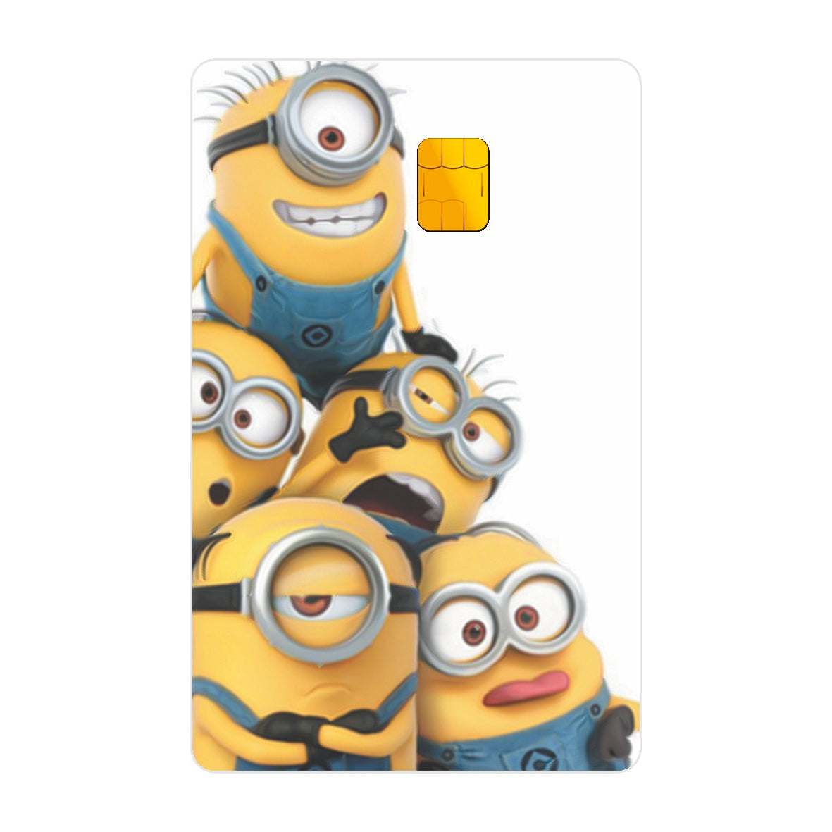 CAPACARD - Película Adesiva Para Cartão -  Minions