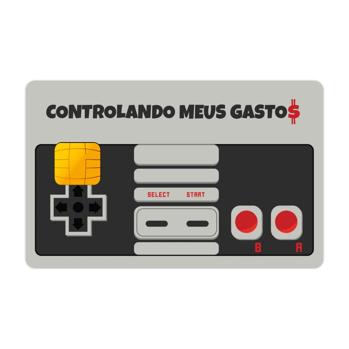 CAPACARD - Película Adesiva Para Cartão - Controlando Meus Gastos