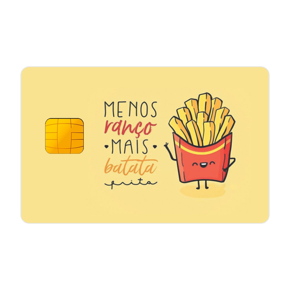 CAPACARD - Película Adesiva Para Cartão - Mais Batata