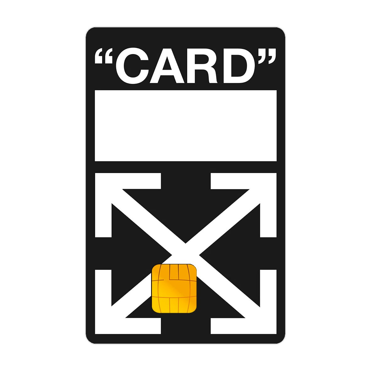 CAPACARD - Película Adesiva Para Cartão - Card