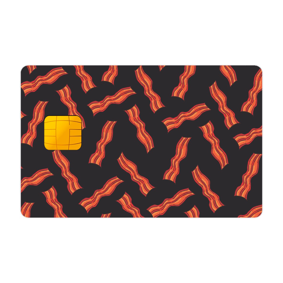CAPACARD - Película Adesiva Para Cartão - Bacon