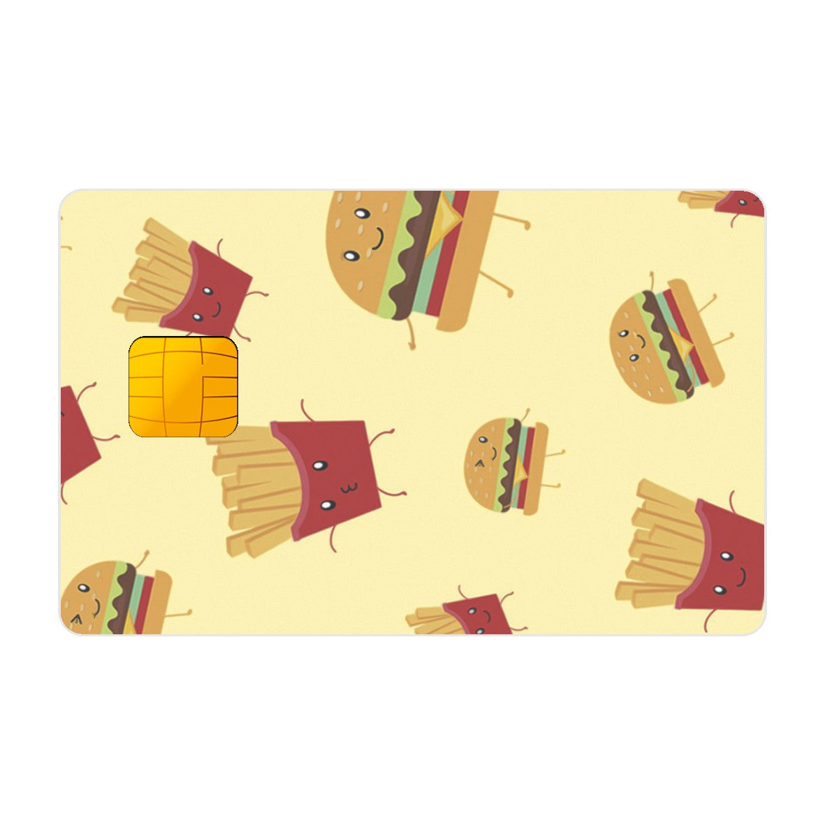 CAPACARD - Película Adesiva Para Cartão - Lanche