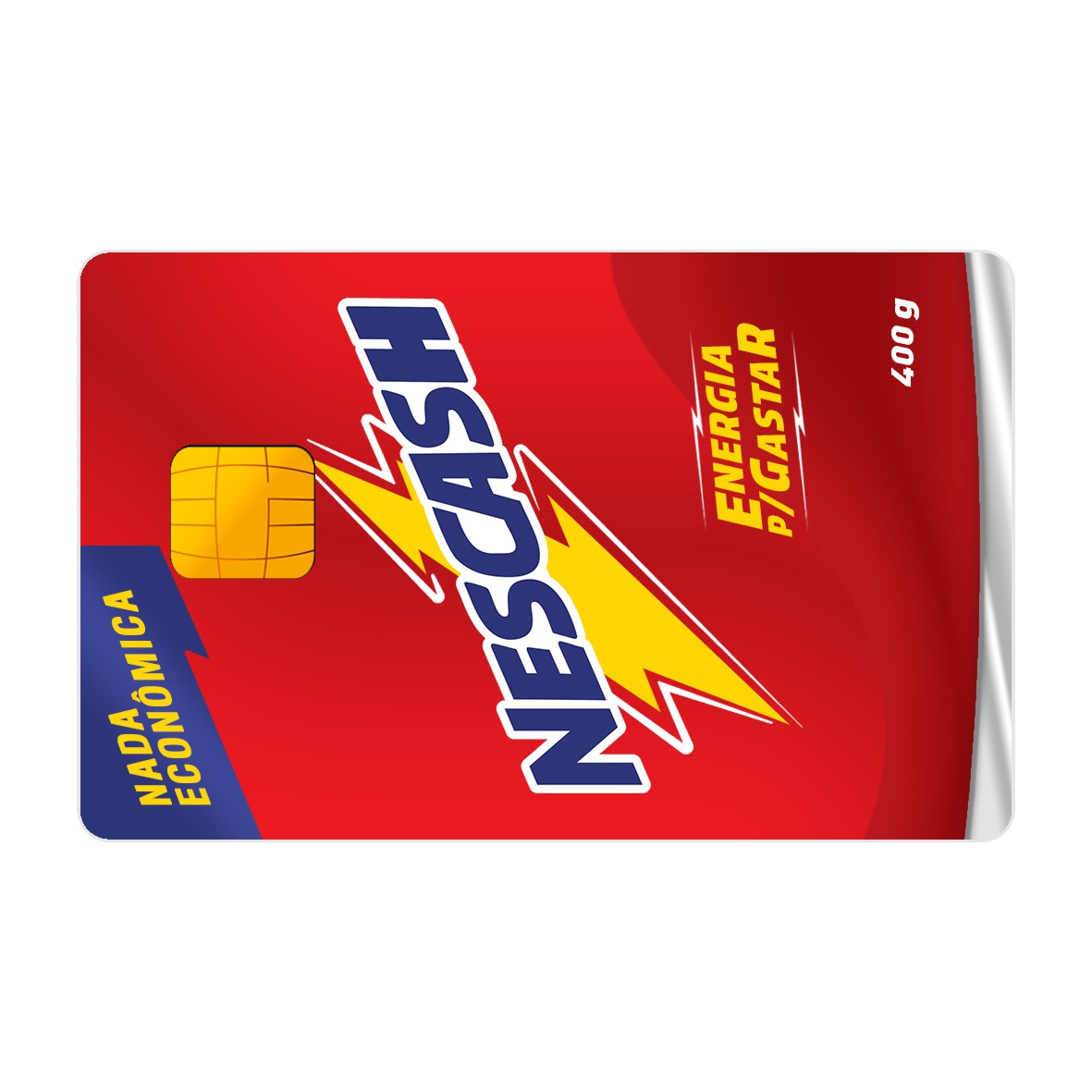 CAPACARD - Película Adesiva Para Cartão - Nescash