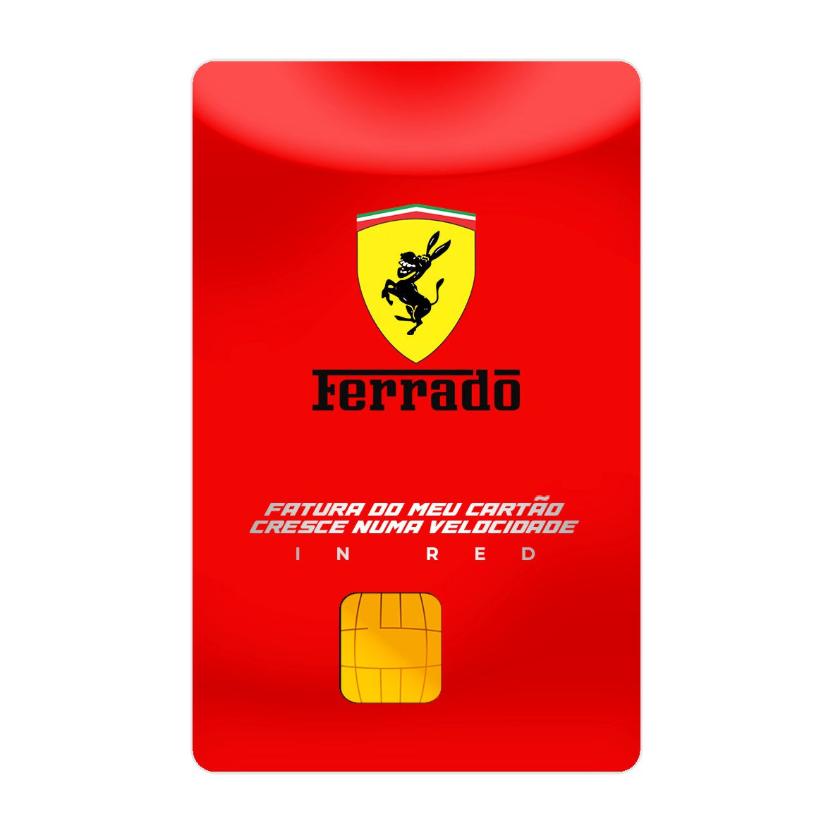 CAPACARD - Película Adesiva Para Cartão - Ferrado