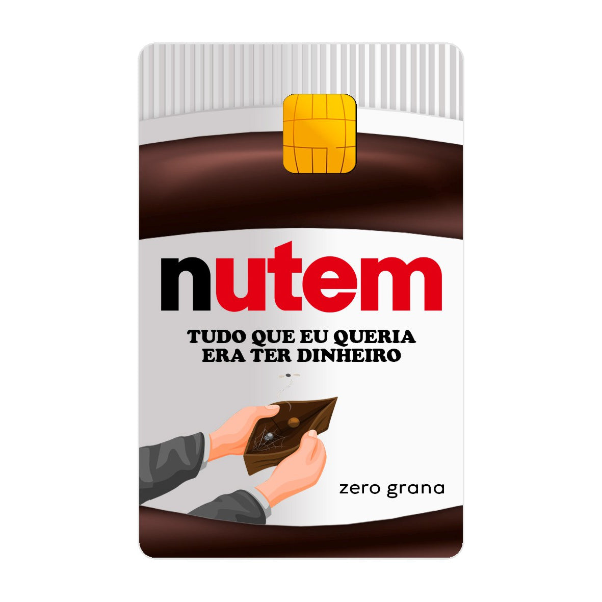CAPACARD - Película Adesiva Para Cartão - Nutem