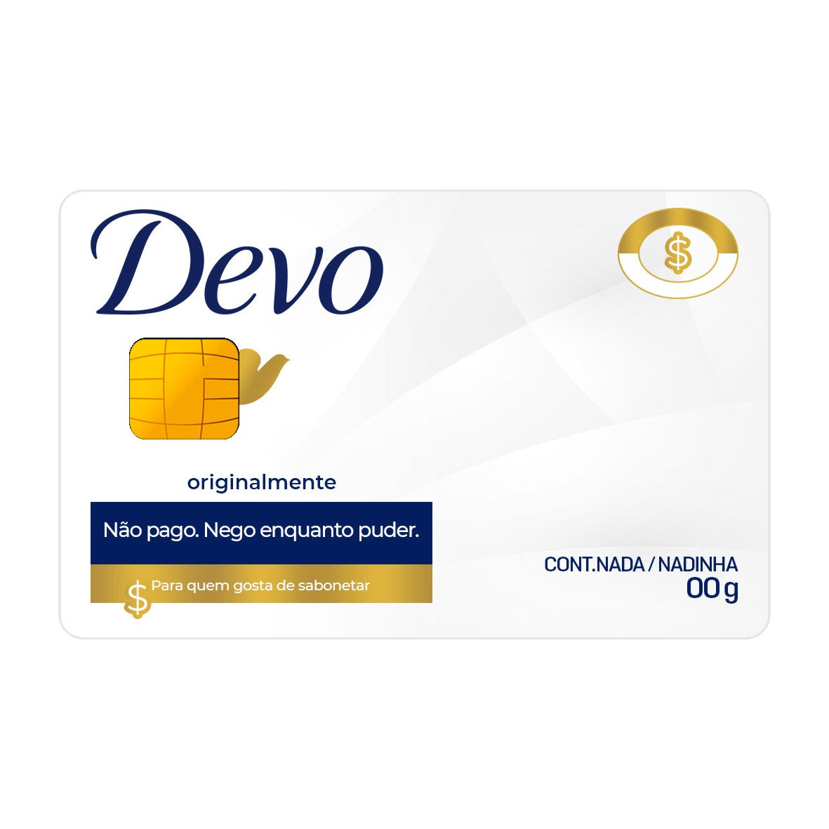 CAPACARD - Película Adesiva Para Cartão - Devo