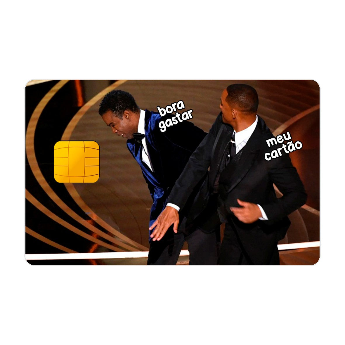 CAPACARD - Película Adesiva Para Cartão - Bora Gastar