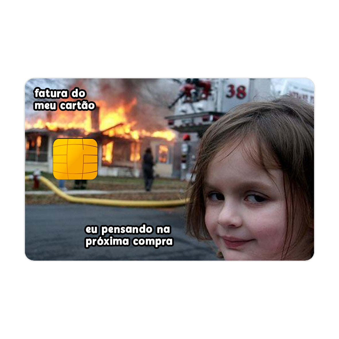CAPACARD - Película Adesiva Para Cartão - Fatura Do Meu Cartão