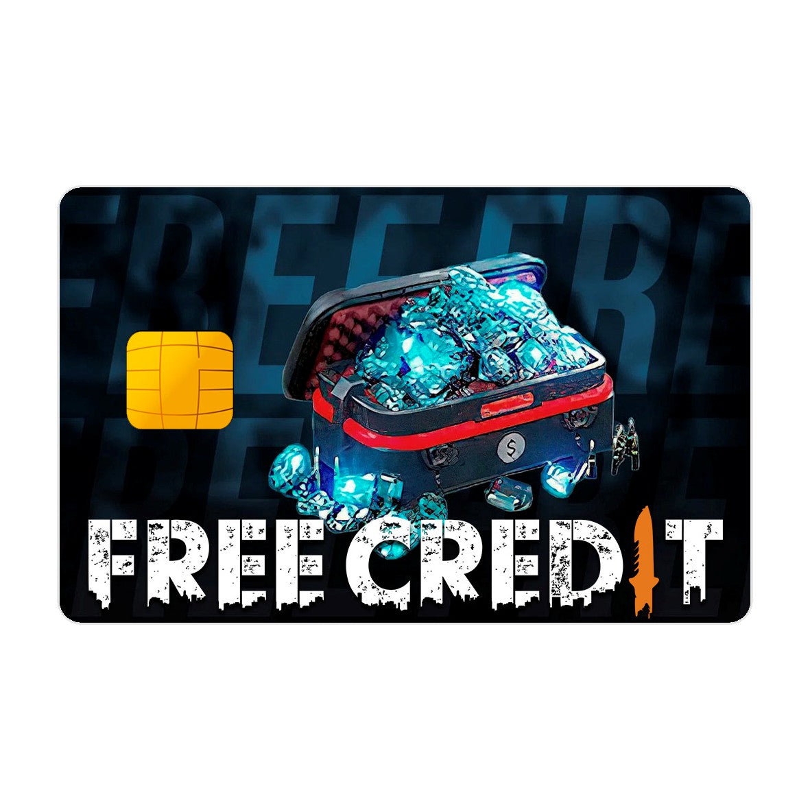 CAPACARD - Película Adesiva Para Cartão - Free Credit
