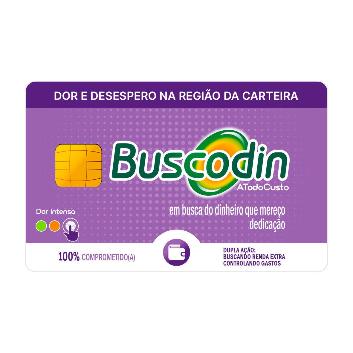 CAPACARD - Película Adesiva Para Cartão - Buscodin
