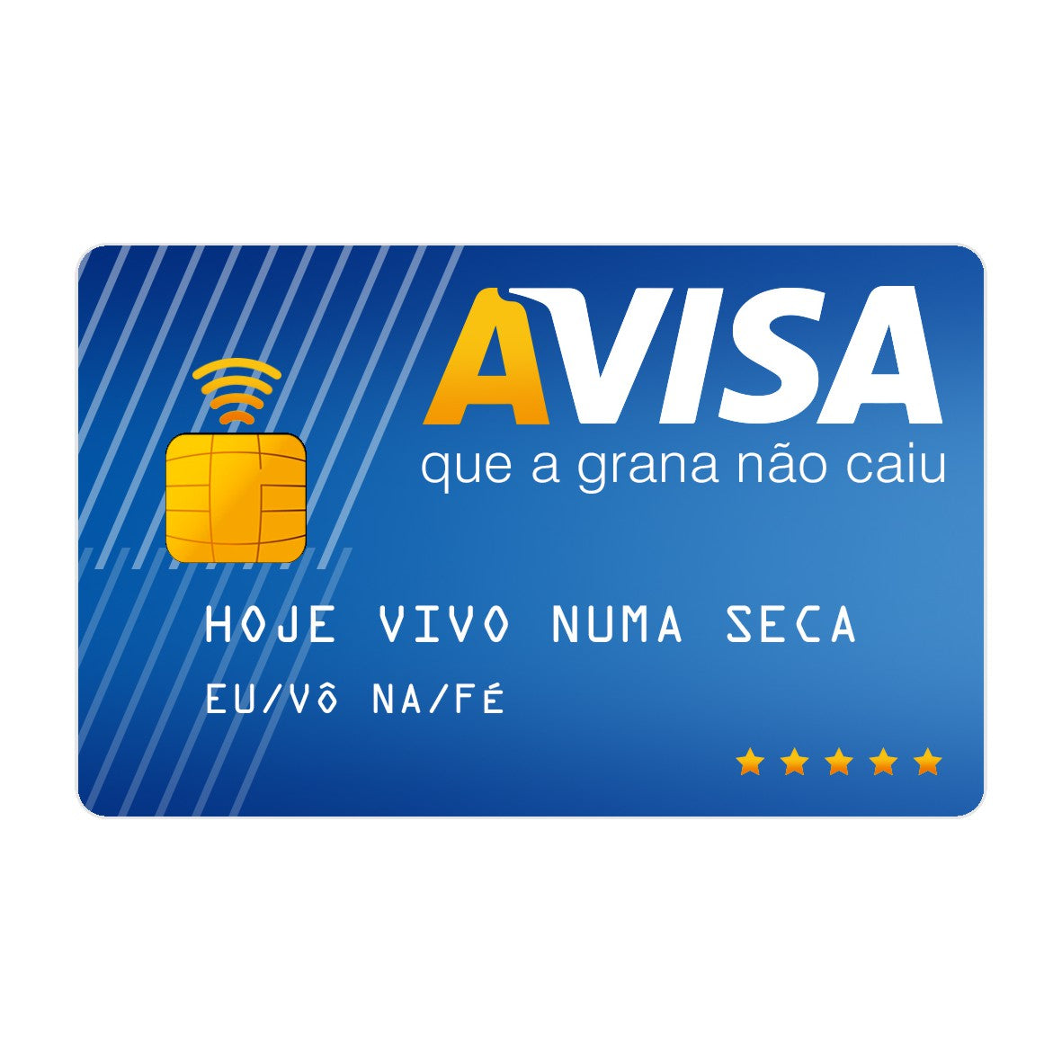 CAPACARD - Película Adesiva Para Cartão - Avisa