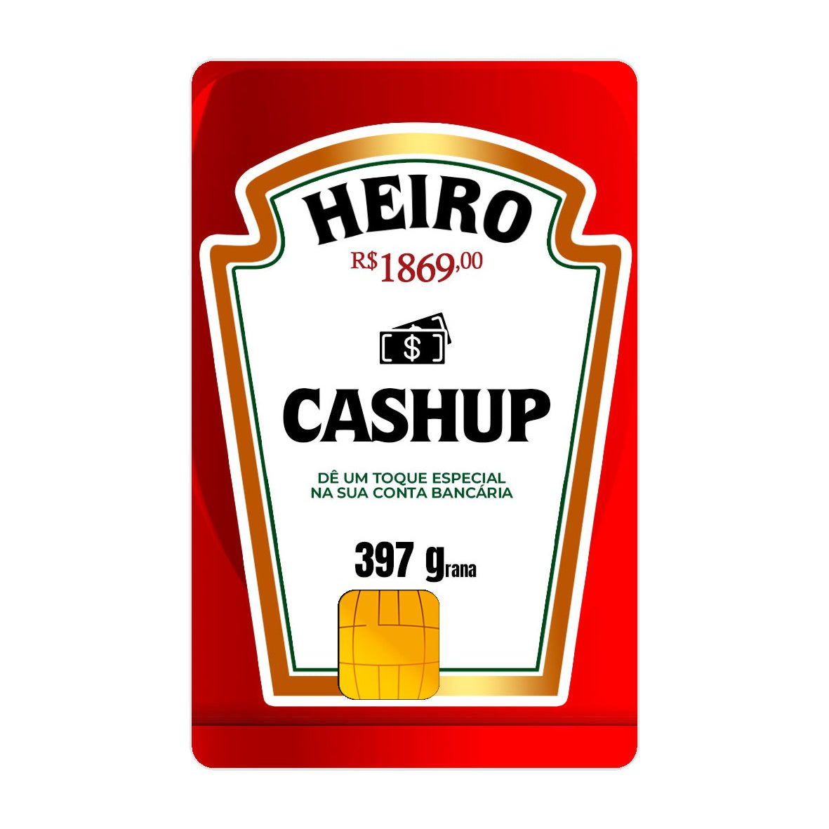 CAPACARD - Película Adesiva Para Cartão - Heiro Cashup