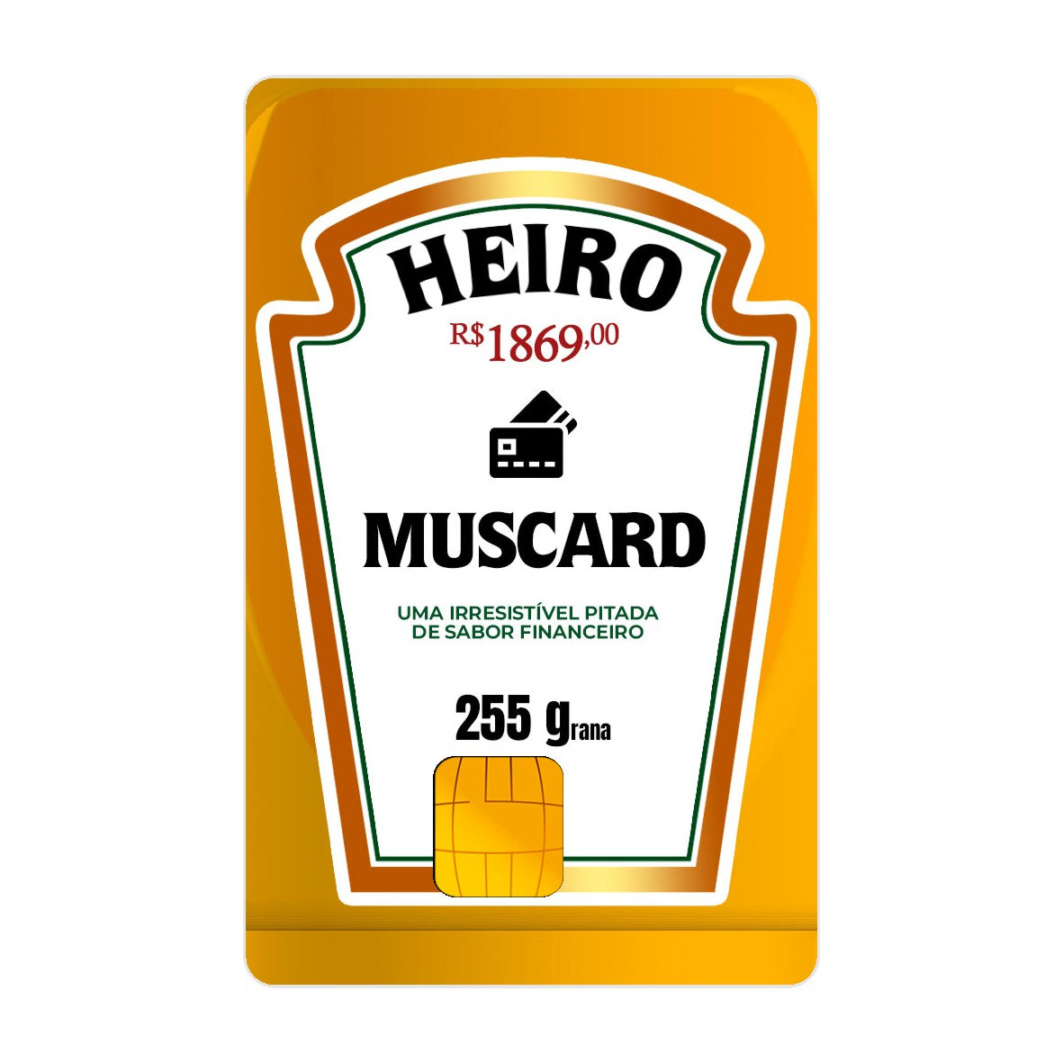 CAPACARD - Película Adesiva Para Cartão - Heiro Muscard