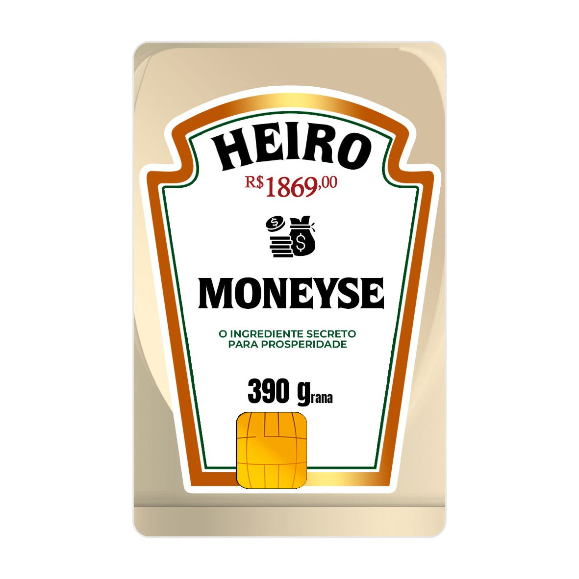 CAPACARD - Película Adesiva Para Cartão - Heiro Moneyse