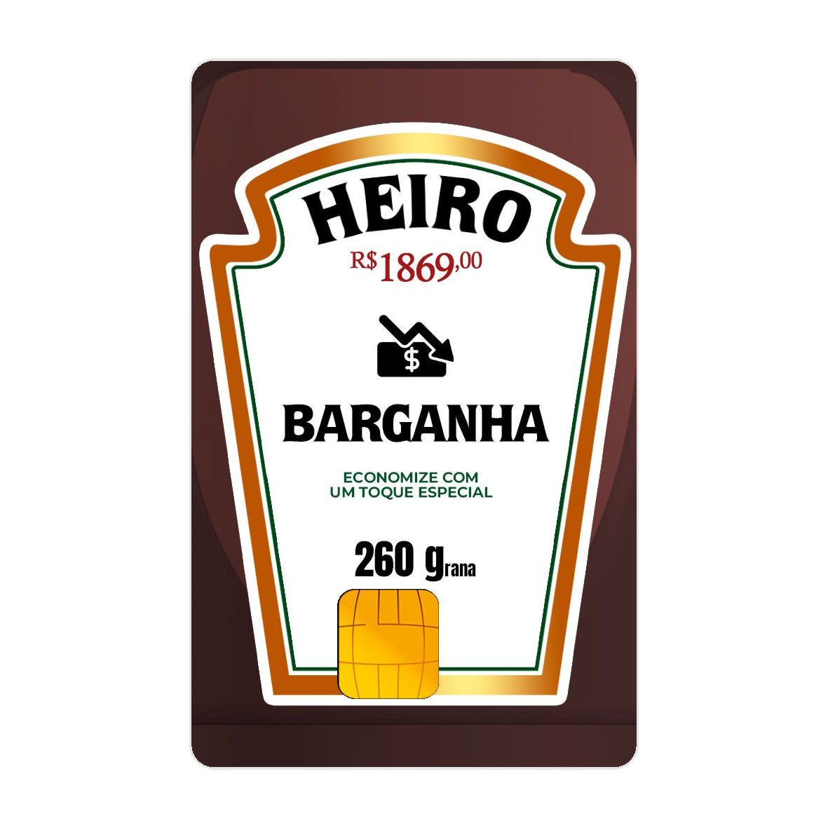 CAPACARD - Película Adesiva Para Cartão - Heiro Barganha