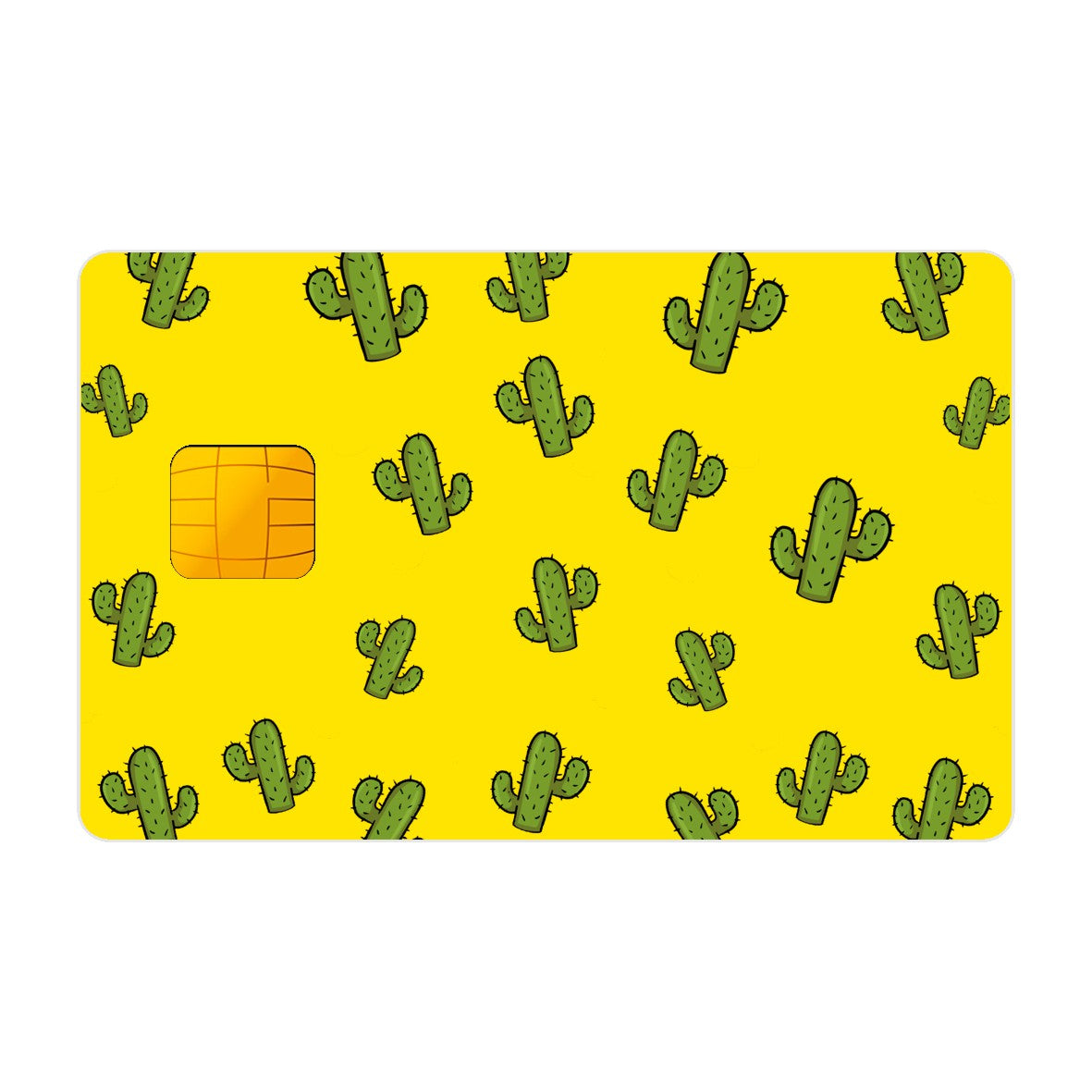 CAPACARD - Película Adesiva Para Cartão - Cactos
