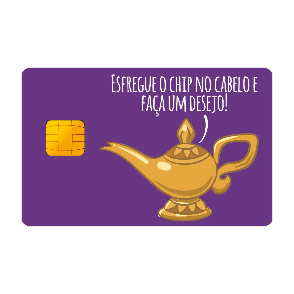 CAPACARD - Película Adesiva Para Cartão - Esfregue O Chip