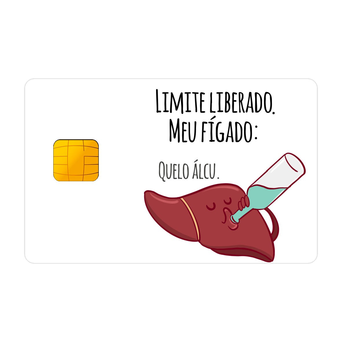 CAPACARD - Película Adesiva Para Cartão - Limite Liberado