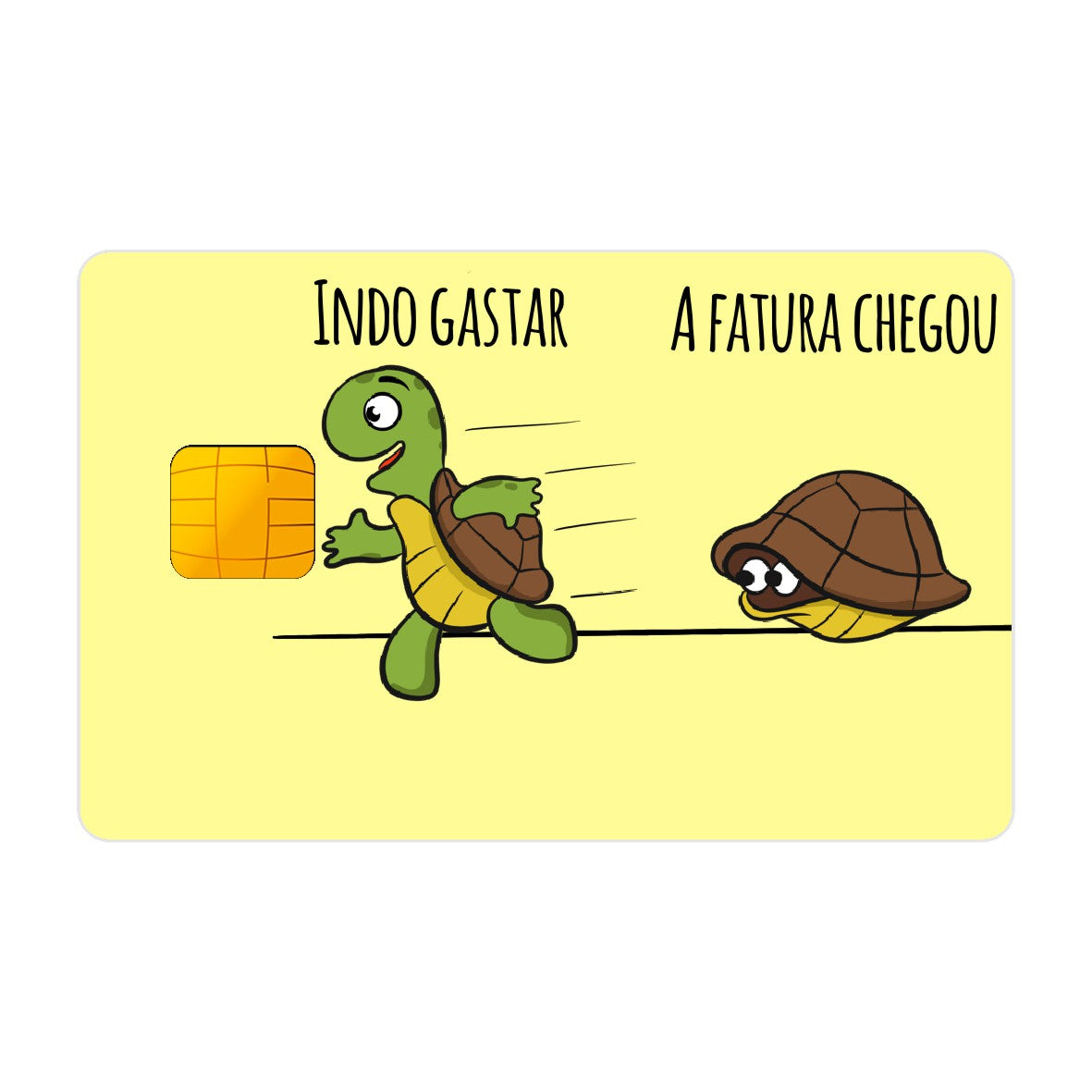 CAPACARD - Película Adesiva Para Cartão - Indo Gastar