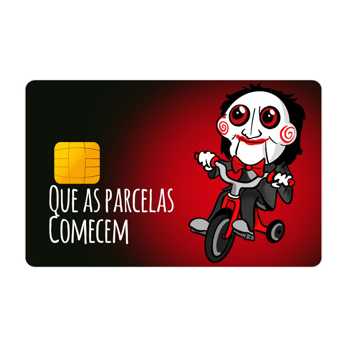 CAPACARD - Película Adesiva Para Cartão - Que As Parcelas Comecem
