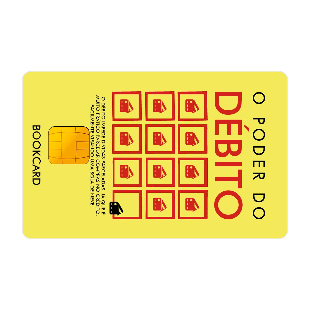 CAPACARD - Película Adesiva Para Cartão - O Poder Do Débito