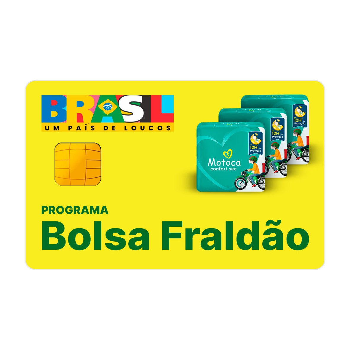 CAPACARD - Película Adesiva Para Cartão - Bolsa Fraldão