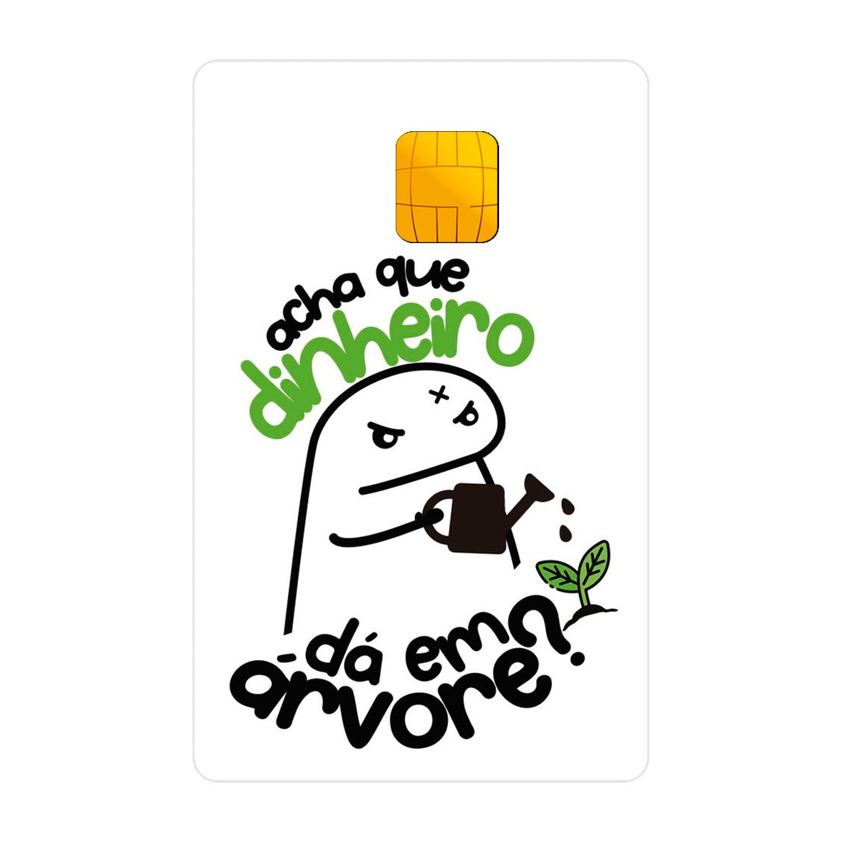 CAPACARD - Película Adesiva Para Cartão - Acha Que Dinheiro