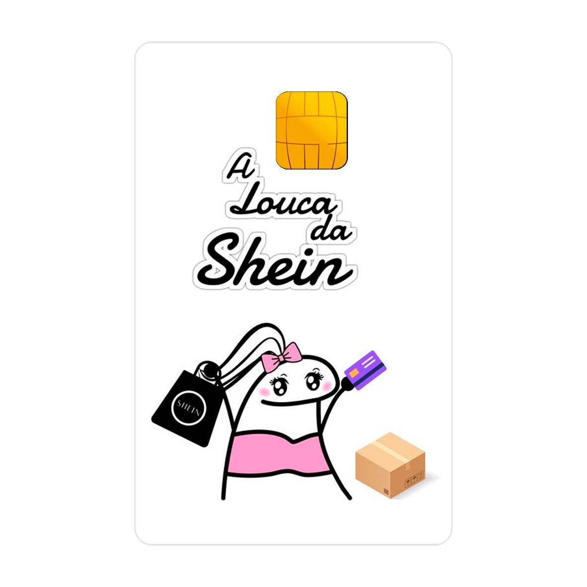 CAPACARD - Película Adesiva Para Cartão - A Louca Da Shein
