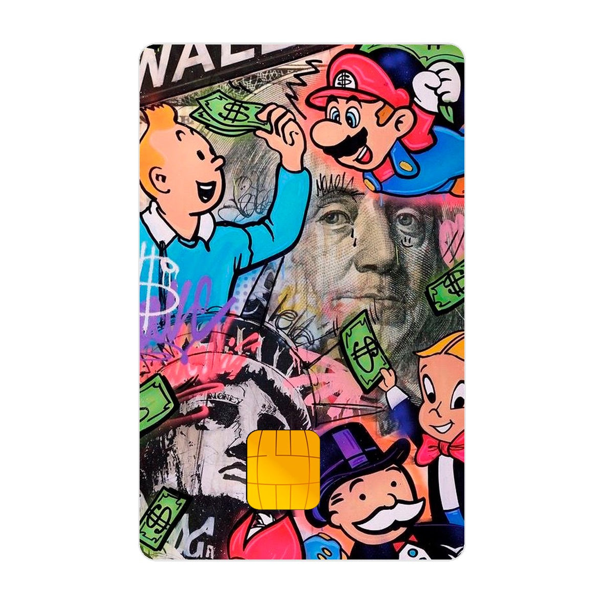CAPACARD - Película Adesiva Para Cartão - Nostalgia