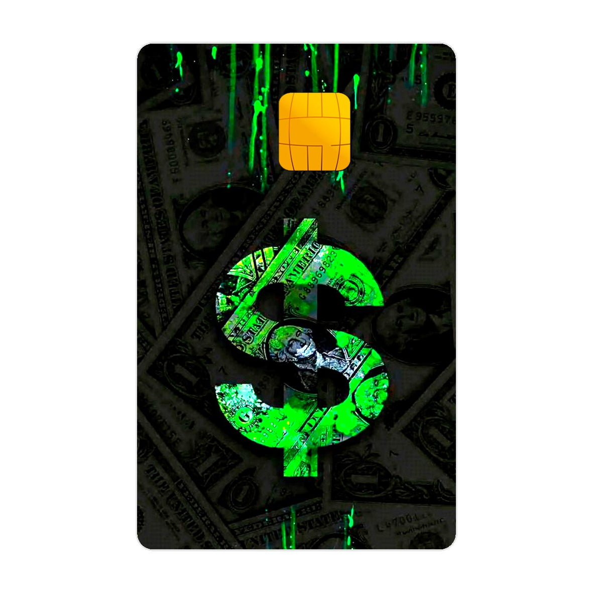 CAPACARD - Película Adesiva Para Cartão - Cifrão