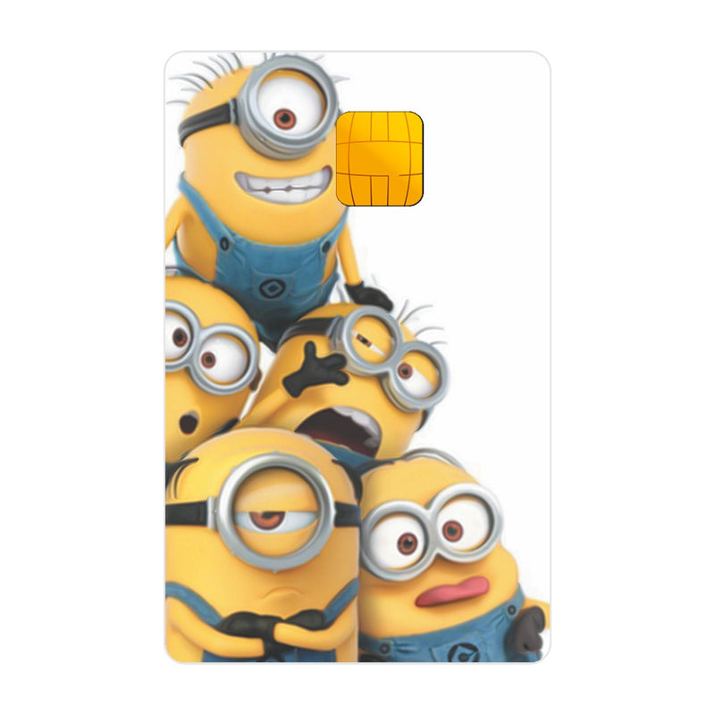 CAPACARD - Película Adesiva Para Cartão -  Minions