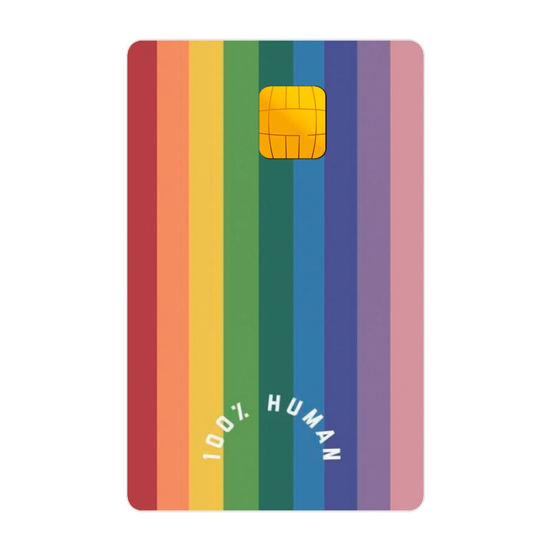 CAPACARD - Película Adesiva Para Cartão -  100% Human