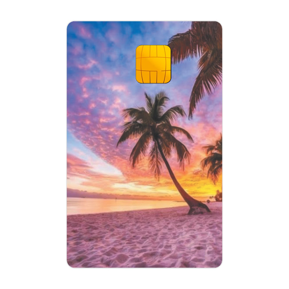 CAPACARD - Película Adesiva Para Cartão -  Praia