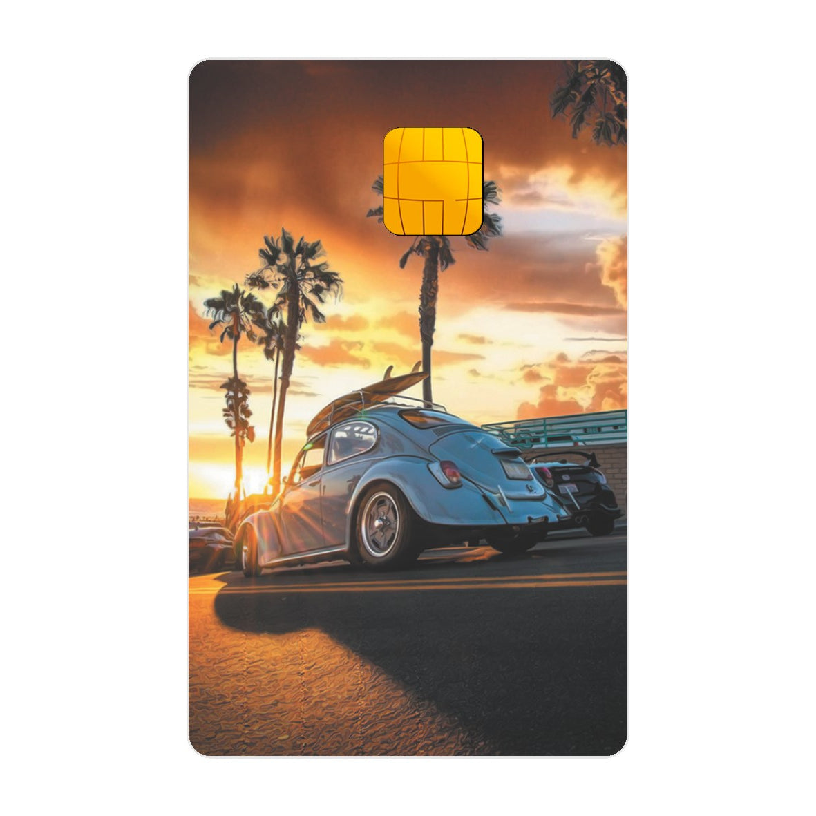 CAPACARD - Película Adesiva Para Cartão - Fusca