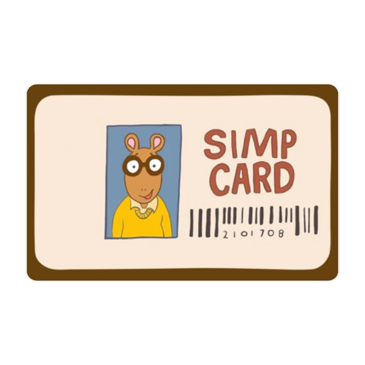 CAPACARD - Película Adesiva Para Cartão - Simp Card