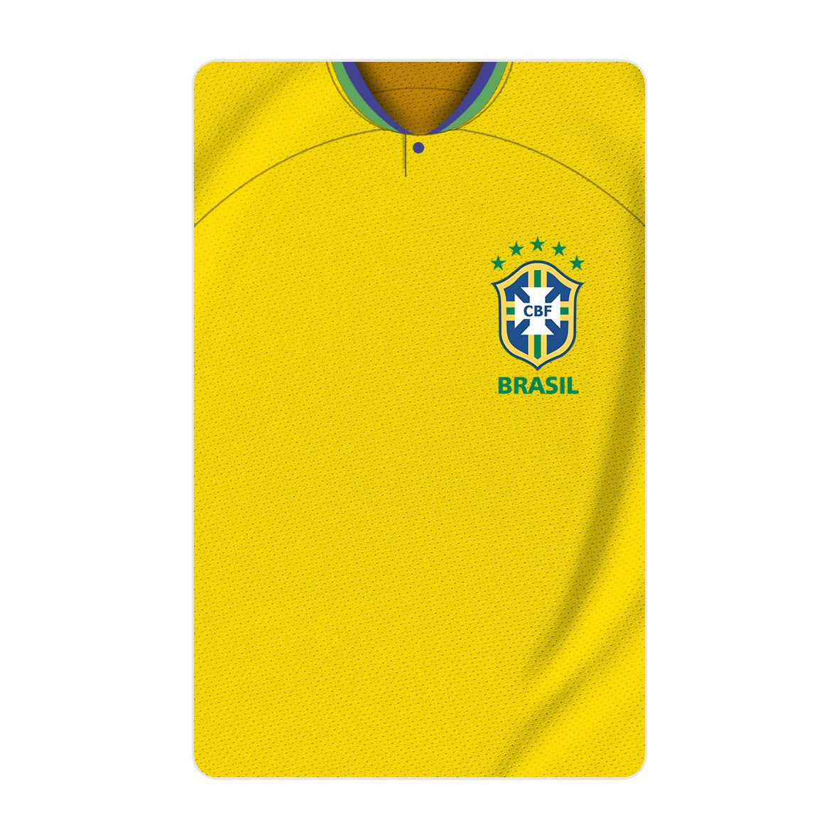 CAPACARD - Película Adesiva Para Cartão - Camisa Seleção Brasileira C1