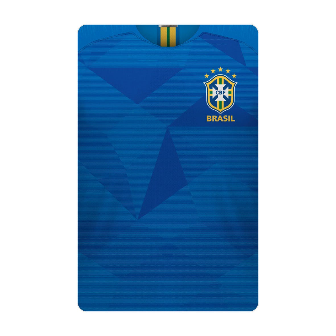 CAPACARD - Película Adesiva Para Cartão - Camisa Seleção Brasileira C2