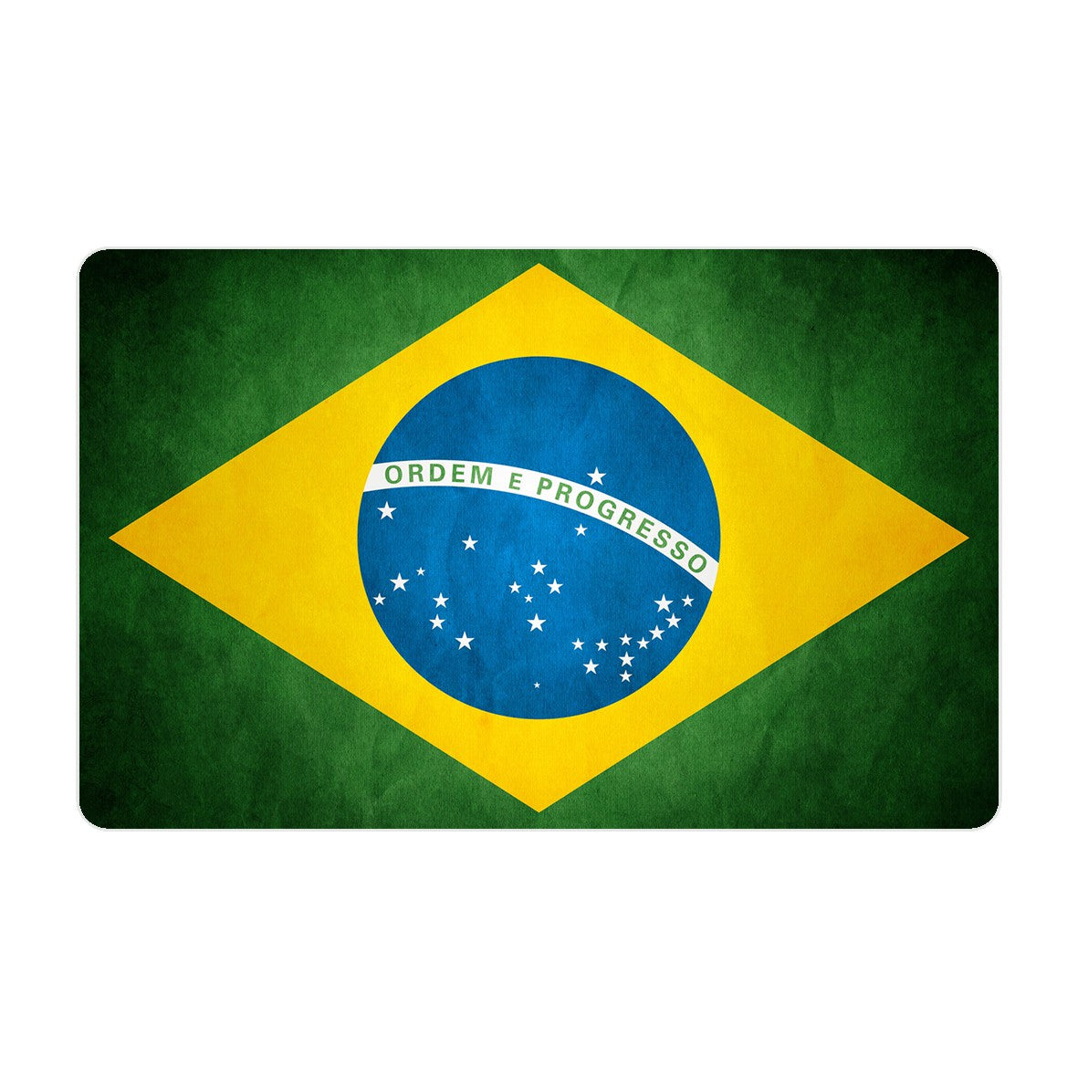 CAPACARD - Película Adesiva Para Cartão - Bandeira Do Brasil